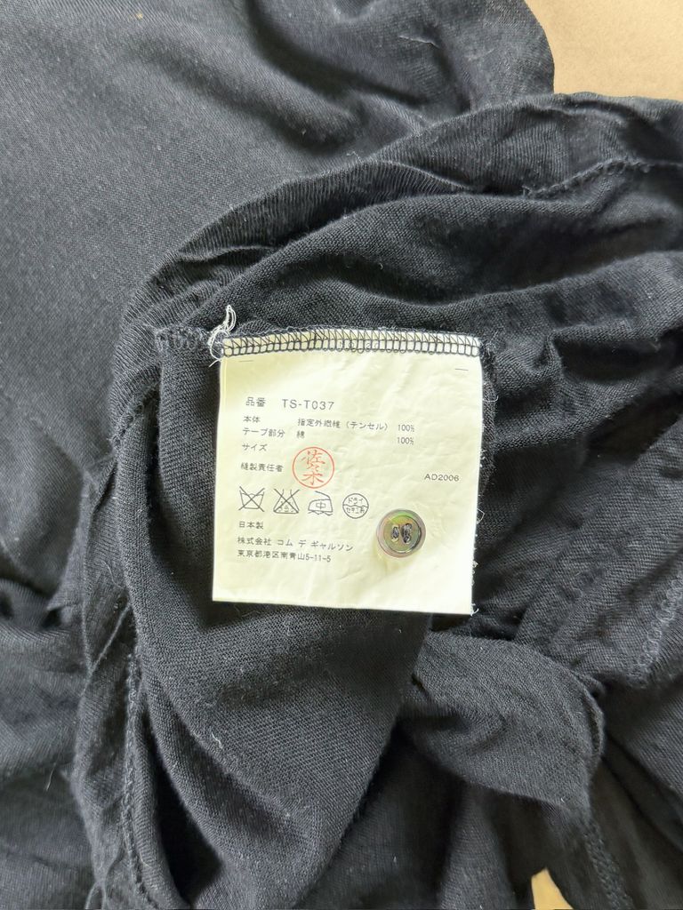 Tricot Comme des Garçons Sheer Layered Button Top – photo 4