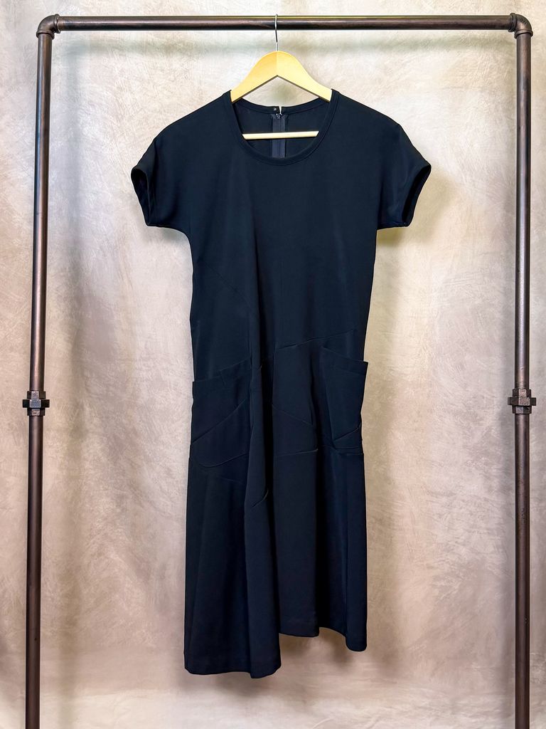 Comme des Garçons Asymmetric Pocket Dress